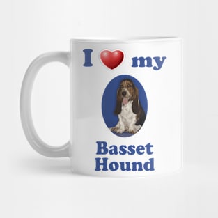 I Love My Basset Hound Mug